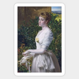 Julia Smith Caldwell by Frederick Sandys Magnet